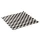Checkered sheets Black 12x12